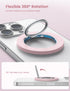 Magnetic Phone Ring Holder for Mag Safe - Lamicall Magnetic Finger Phone Ring Stand Holder, Magnet Ring Grip, Compatible with iPhone 14 Plus 13 12...