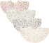4 pcs Unisex Baby Muslin Bandana Drool Bibs 360 Degree Rotatable Cotton Teething Feeding Drooling Bibs for Boy Girl...