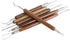 6Pcs Carving Clay Sculpting Hand Chisel Modeling Making Woodworking Process Tool...