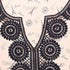 1pc Embroidery Round Sexy V Lace Neckline Fabric, DIY Collar Lace Fabrics for Sewing Supplies Crafts (Black)...