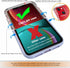 COOLQO Compatible for iPhone 13 Mini Case with Tempered Glass Screen Protector, Hard PC and Soft TPU, Military Grade Protection, Shockproof Protec...
