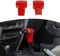 RT-TCZ for Wrangler JK Red Gear Shift Knob Handle Cover Trim for Jeep Wrangler JK JKU 2007-2010 Red Interior Accessories 2pcs...