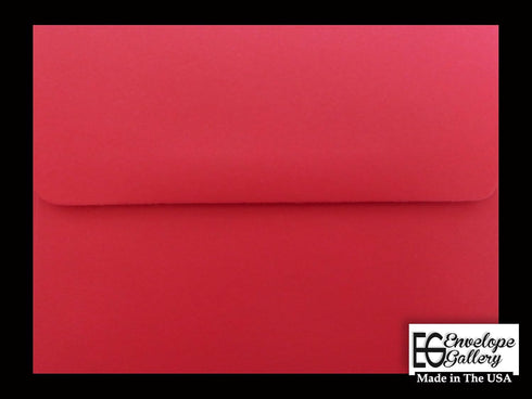 Holiday Red 50 Boxed A2 (4-3/8 x 5-3/4) Envelopes for 4-1/8 x 5-1/2 EnclosuresGift Tag Invitations Announcements Showers Weddings from The Envelop...