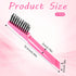 2 Pcs Hairbrush Cleaner Tool 2 In 1 Hair Tools Mini Self Cleaning Hair Brush For Hair Cleaning Clean Dirt Dust Home Salon...