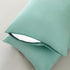 Entisn 2Pcs Body Pillowcases Cover, 1800 Thread Count Brushed Microfiber Body Pillow Case Set Soft and Cozy with Hidden Zipper - 20" x 48", Sage G...