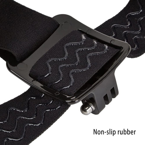 Action Camera Head Strap Mount Compatible with GoPro Hero 12 11 10 9 8/AKASO EK7000 Brave 4 5 6 7 LE V50X/Dragon Touch/Jadfezy/Exprotrek/VEMONT/WO...