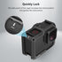 SmallRig Hero12 / Hero11 / Hero 10 / Hero 9 Black Cage for GoPro, with 2 Cold Shoe Mount for GoPro Light Mod and Common Microphone, Led Video Ligh...