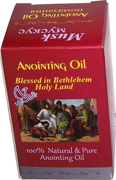 Holy Land Market Anointing Oil - 10ml (.34 fl. oz.) (Musk)...