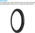 PATIKIL 58mm-67mm Metal Step Up Ring with Cleaning Cloth, 2 Pack Camera Lens Filter Adapter Ring Aluminum Filter Adapter Ring for Camera Lenses Ho...