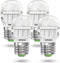 SANSI LED Refrigerator Light Bulb 45W Equivalent, 5000K Daylight White 450 Lumen 4W Appliance Light Bulb A11 Small LED Light Bulb, E26 Freezer Hom...