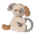 Mary Meyer Soft Baby Rattle with Soothing Teether Ring, 6-Inches, parky Puppy...