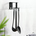 Utensil Hooks, 360 Rotatable Kitchen Utensil Rack Hangers Hooks Stainless Steel Wall Mounted with 10 Hooks for Cabinet Kitchen Bathroom...