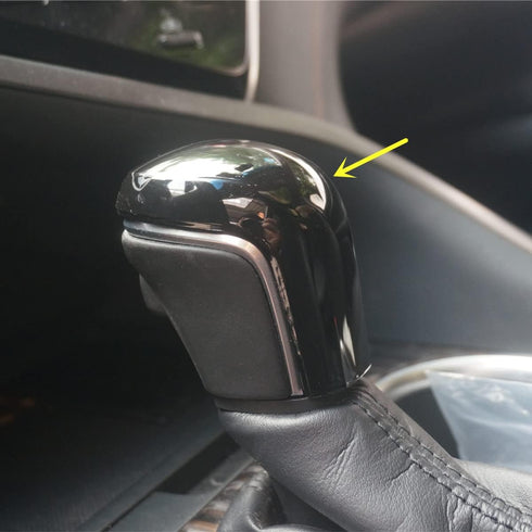 ZiWwen Gloss Black Gear Shift Knob Cover Trim for Toyota Camry 2018 2019 2020 2021 2022 Avalon Corolla 2020 2021 2022 (Gloss Black)...