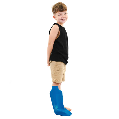 BLOCCS 100% Waterproof Cast Covers for Shower Leg Kids- Swim Cover, Cast Bag for Bath. Durable Cast Sleeve for Swimming - #CL78-S Small...