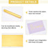 SUPERFINDINGS 1 Roll Gold Reactive Foil 16.4Ftx7.7in Metallic Transfer Foil Paper Transfer Sheets for DIY Craft Embossing Scrapbooking Cards Leath...