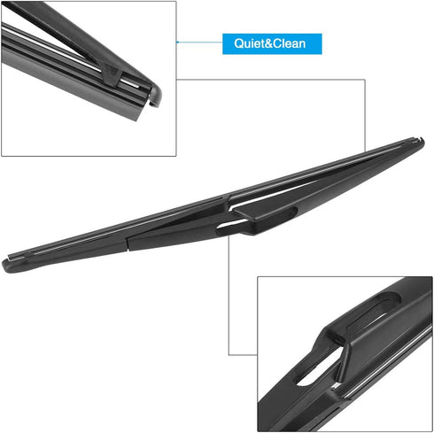 X AUTOHAUX Rear Windshield Wiper Blade Arm Set 305mm 12 Inch for Mercedes-Benz GLE AMG W166 SUV 2015 2016 2017 2018 2019...
