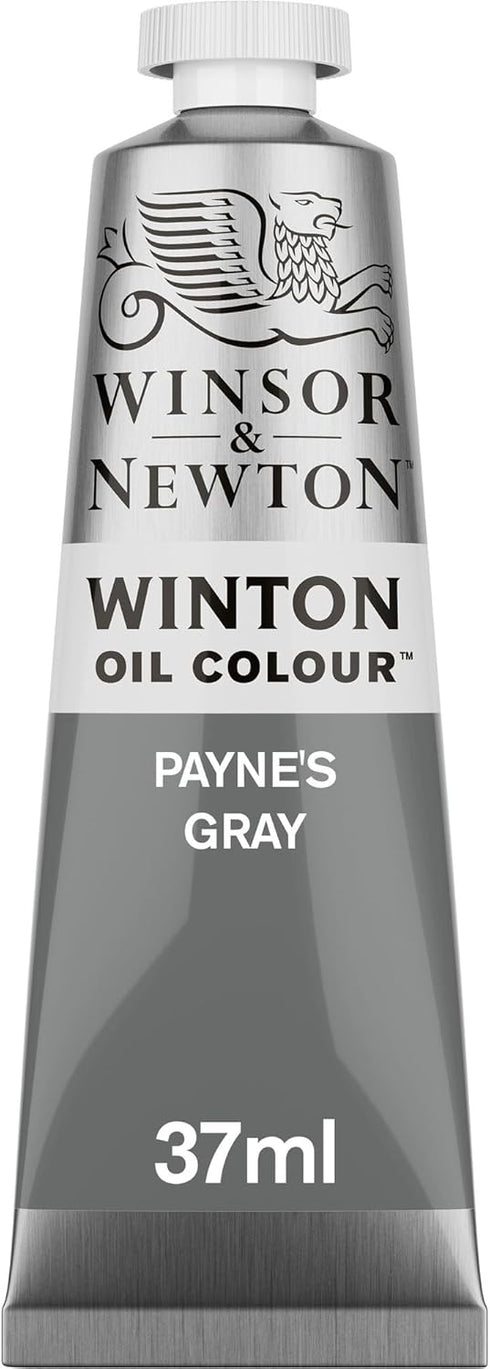 Winsor & Newton Winton Oil Color, 37ml (1.25-oz) Tube, Payne's Gray...