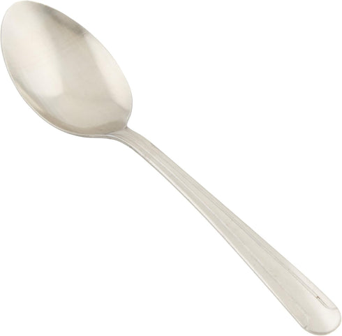 Winco 24-Piece Dominion Teaspoon Set, 18-0 Stainless Steel,Silver...