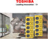 Toshiba CR2430 3 Volt Lithium Coin Battery (4 Batteries)...