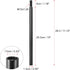 X AUTOHAUX 10" Car Gear Shift Knob Extender Extension Lever for Subaru for Toyota for Ford M12X1.25 Black...