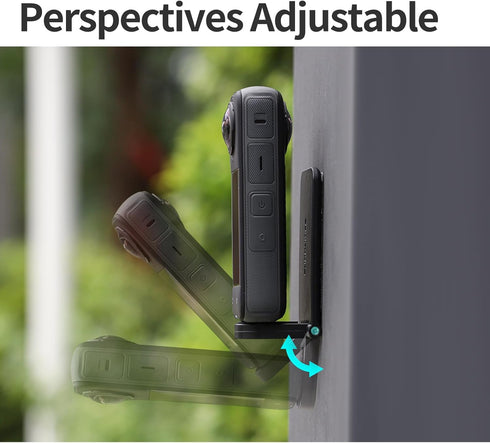 Magnetic Bracket Mount for DJI Pocket 2/3, Quick Release Adapter Compatible with Insta360 X/2/3/4 GO 3/3s Gopro Series Action Camera Stand Base Ac...
