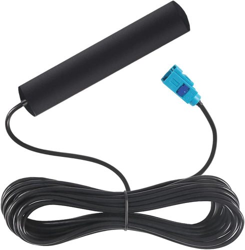 Vehicle 4G LTE Cellular Antenna WiFi Bluetooth Adhesive Mount Fakra Z Female Water Blue Connector 2.4GHz Hidden Antenna for Vehicle SUV Car Stereo...