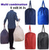 Washable Travel Laundry Bag with Handles and Drawstring (2 Pack), Heavy Duty Large Enough to Hold 3 Loads of Laundry, Fit a Laundry Basket or Clot...