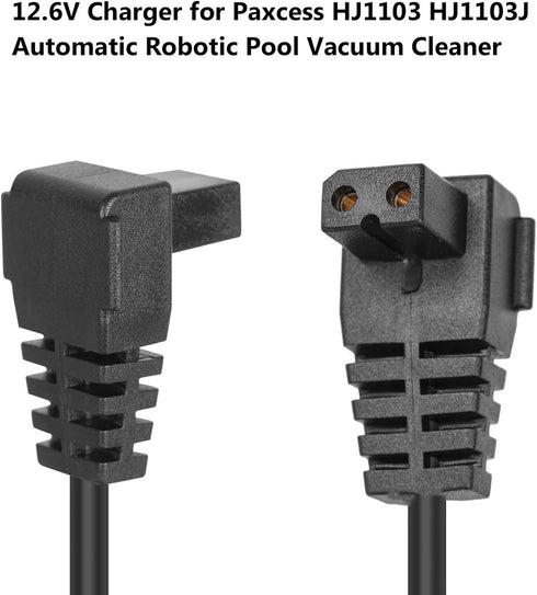 12.6V Charger for Paxcess Robotic Pool Cleaner Compatible with Paxcess HJ1103 HJ1103J Automatic Robotic Pool Vacuum Cleaner Power Adapter...