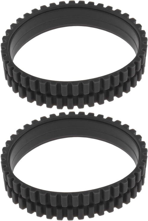 Create idea 2Pcs Anti Slip Wheel Tires Skin Replacement Compatible with Eufy RoboVac 11S/ 11S MAX/ 15T/ 30/ 30C/ 15C/ 15C MAX Anti-wear Tyre Skins...
