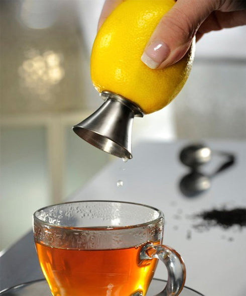 Best Utensils Stainless Steel Manual Lemon Juicer, Reamer 18/8 Stainless Steel, Hand Citrus Juicer and Lemon Pourer...