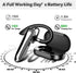 Bluetooth Headset, Wireless Bluetooth 5.0 Earpiece Hands-Free Earphones with Stereo Mic,8 Hrs Play time, Compatible iPhone Android Cell Phones Dri...