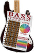 4 String Bass Instructional Chart with Fretboard Notes Poster - Nashville Numbering System - Circle of 5ths | A New Song Music | 11"x17"...