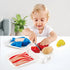 Hape Tasty Proteins Set | Wooden Pretend Play Food Set for Kids, Basic Play Cooking Ingredients and Accessories Set, Multicolor...