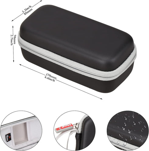 Mchoi Hard Case Suitable for MANSCAPED® The Lawn Mower® 4.0, Electric Groin Hair Trimmer, Waterproof Shockproof Hair Trimmer Protective Case, Case...