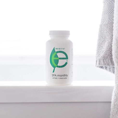 EcoOne Spa Monthly | Gentle All-Natural Spa Treatment | Conditioning Hot Tub, Pool, & Spa Cleaner | above, In-Ground, or Inflatable Hot Tub Cleane...