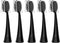 Replacement Toothbrush Heads with Covers for Burst (5 Count, Black)...