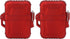 2PCS Torch Lighter Case IP56 Waterproof Portable Torch Lighter Cover for Outdoor Camping Travel (Red)...