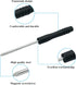 150 pcs Nickel Plated Tip Screws Pointed Cross Slot Leather Accessories 6 Sizes Belt Screws Include M2×3?M2.5×4?M2.5×5?M2.5×6?M3×5?M3×8 with 2mm S...