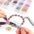Hypoallergenic Earring Hooks Hicdaw 2500Pcs Earring Making Kit Earring Hooks with Jump Rings Earring Backs Pliers Tweezers Jump Ring Opener for DI...