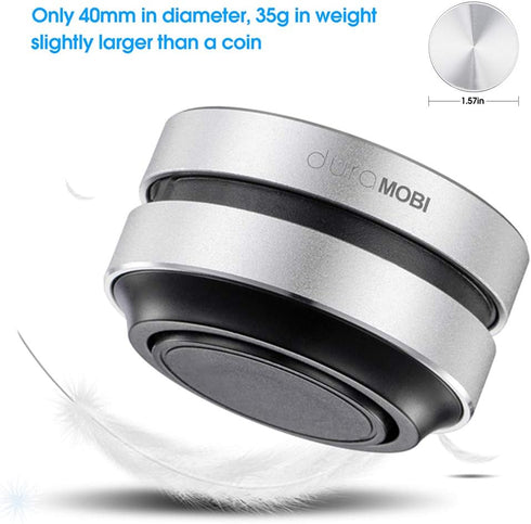 Wirelessly BT Mini Speaker Bone Conduction Wireless, Stereo Bass Sound Creative Portable Speaker Mini Size Music Player Built-in Mic Sound Box for...