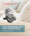 CLAWGUARD Marine Grade Furniture Shields The Ultimate Clear Cat Scratch Pads to Protect & Cover Couch/Sofa/Chair/Upholstery, Crystal Clear 5.5" x ...