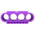 MiMu Silicone Pet Brush - Purple Deshedding Brush for Routine Deep Cleaning and Massaging Wet or Dry Dog Shedding Tool...