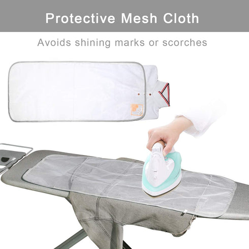 Dalykate 15x54 Ironing Board Cover and Pad with Elastic Edge and Scorch and Stain Resistant Thick Padding Ironing Board Covers 4 Fasteners and Pro...