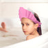 Baby Shower Cap, Adjustable Toddler Hair Washing Shield Shower Cap for Kids Washing Hair Shower Visor Bath Cap for Eye and Ear Protection (Pink)...