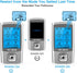 24 Modes Tens Unit Muscle Stimulator, Rechargeable Tens Machine with 8 Electrode Pads (American Gel), Electric Pulse Massager for Pain Relief Ther...
