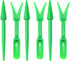 Antrader Mini Garden Hand Succulent Transplanting Tools for Indoor Gardening Plant Care, Set of 6, Green...