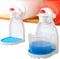 Laundry Detergent Cup Holder & Drip Tray (Pack of 2), Detergent Drip Catcher with Fixed Screw & Removable Silicone Mat, Blue...