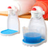 Laundry Detergent Cup Holder & Drip Tray (Pack of 2), Detergent Drip Catcher with Fixed Screw & Removable Silicone Mat, Blue...