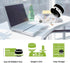 Ogrmar Portable Cordless Mini Desktop Vacuum Desk Dust Cleaner/Dust Sweeper for Home Office Keyboard (Black)...