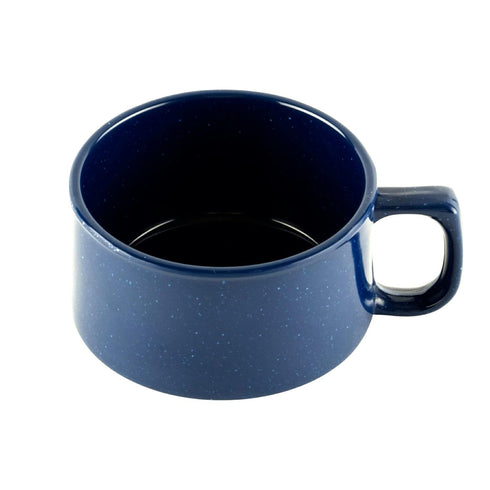 G.E.T. BF-080-TB-EC Melamine Shatter-Resistant Mug/Coffee Cup, 11 Ounce, Texas Blue (Set of 4)...